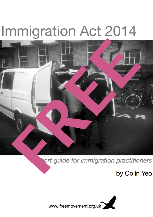 Free Immigration Act ebook