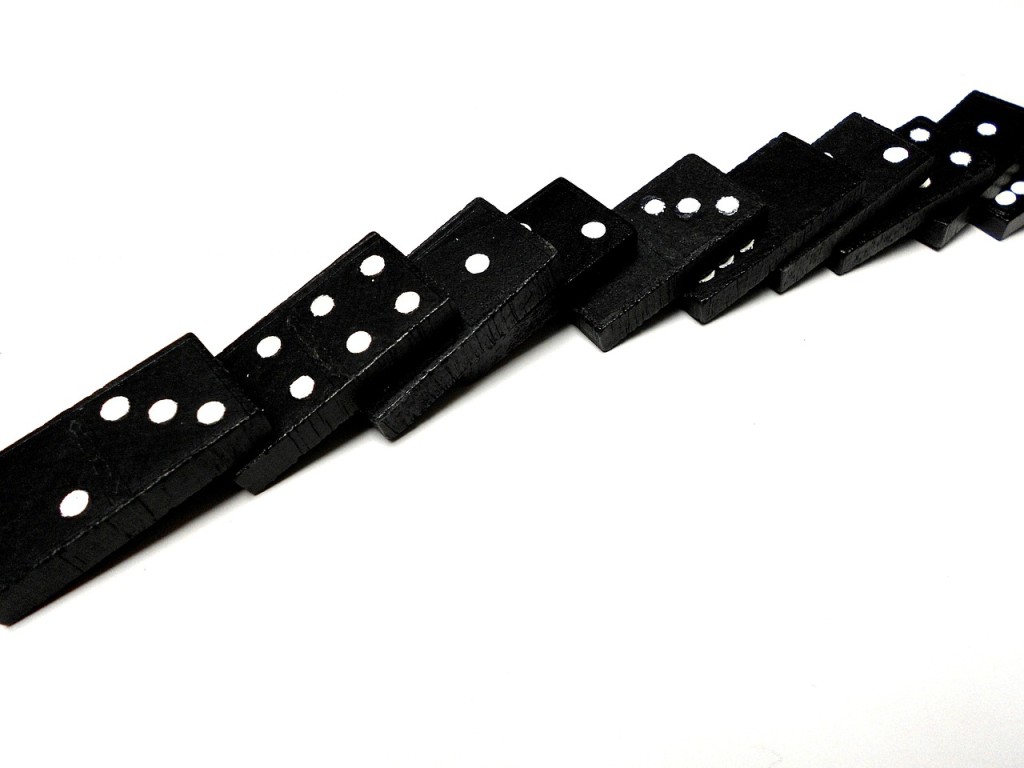dominoes causation