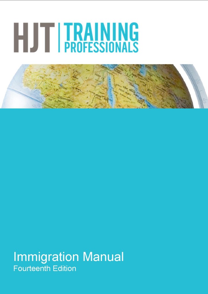 HJT Immigration Manual cover