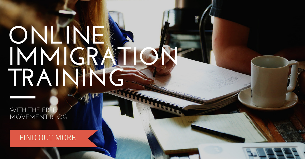 Online immigration law CPD training for solicitors, barristers and OISC  advisers - Free Movement