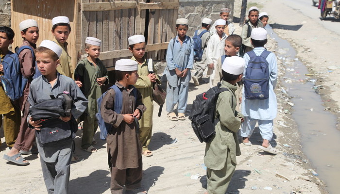 Afghan children