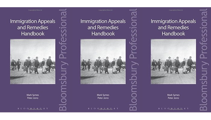 Book Review Immigration Appeals And Remedies Handbook By