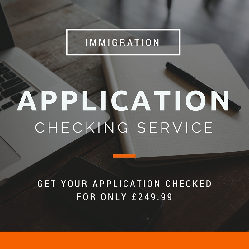immigration application checking service