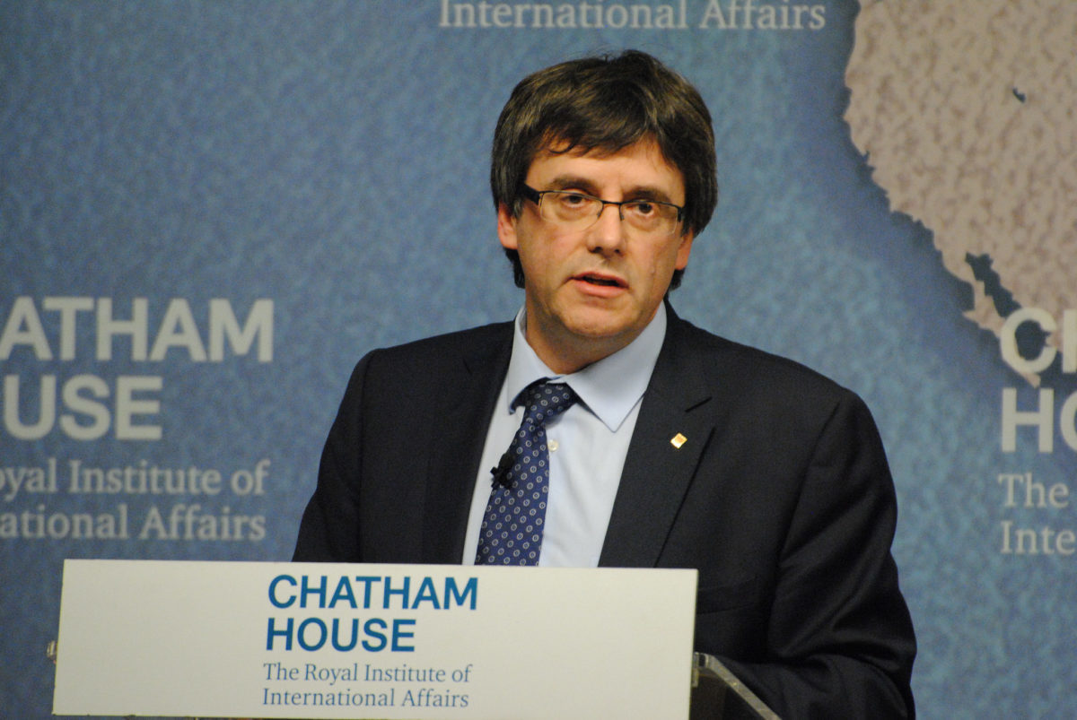 Carles Puigdemont, President of the Generalitat of Catalonia