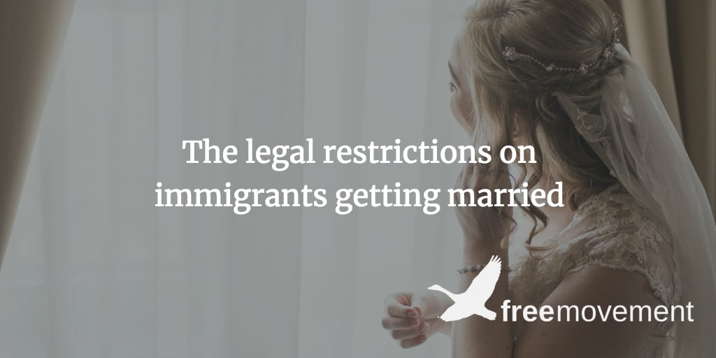 immigrants getting married marriage: can a migrant marry